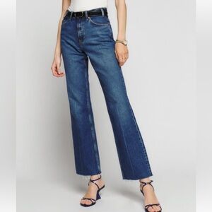 Reformation Hill Midrise Kick Flare Jeans